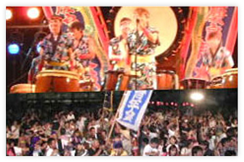渡嘉敷島祭りの様子
